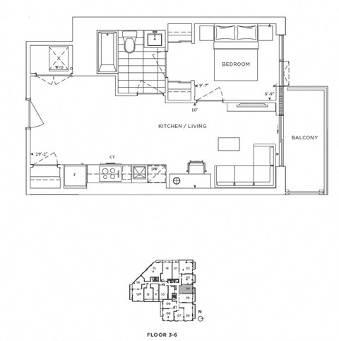 410 Dufferin Street Studio-3 Beds Apartment for Rent - Photo Gallery 66